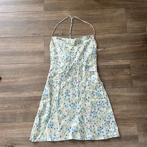 Zara Silky Floral Slip Dress